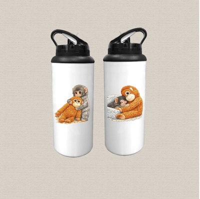 Botella Hoppy de polímero sublimada con diseño Punch