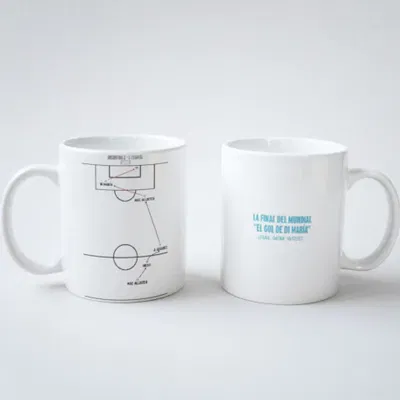 Taza de cerámica "gol Di María" final mundial contra Francia