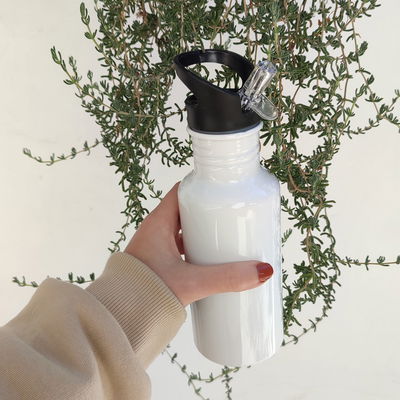 Botella de aluminio hoppy rosca y pico personalizado