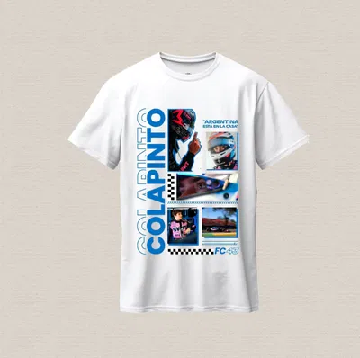 Remera Colapinto collage en algodón premium estampada dtf