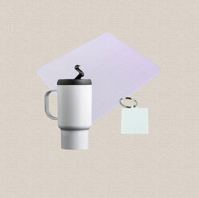 Combo Jarro térmico + llavero + pad mouse