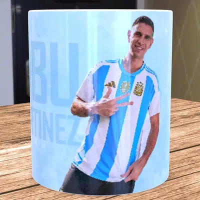 Taza de cerámica Dibu Martinez
