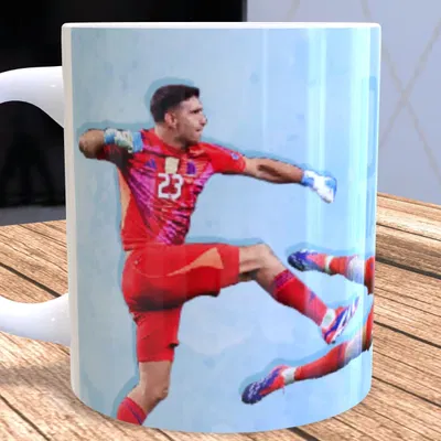 Taza de cerámica Dibu Martinez
