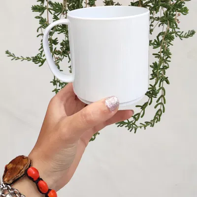 Taza de polímero personalizado sublimado