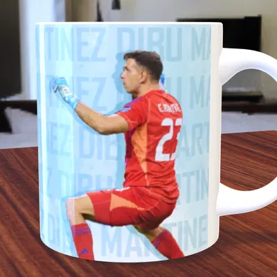 Taza de cerámica Dibu Martinez