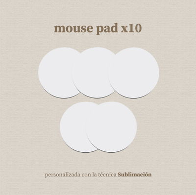 Mouse pad sublimados x10