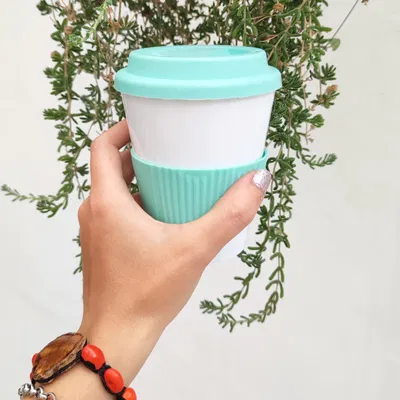 Vaso térmico agarre silicona 450ml