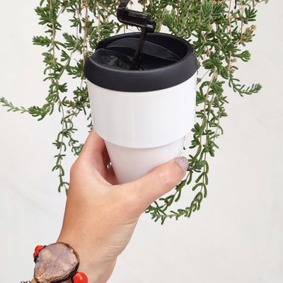 Vaso de café polímero personalizado sublimado