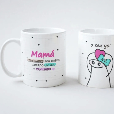 Taza de Cerámica para Mamá – Frases Especiales