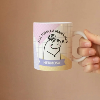 Taza de Cerámica para la Mamá más hermosa