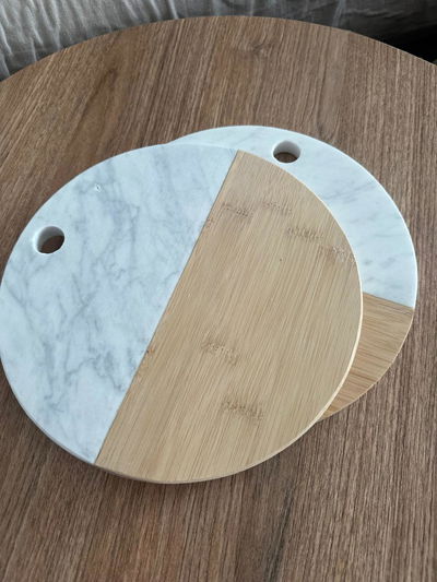 TABLA MARMOL REDONDA