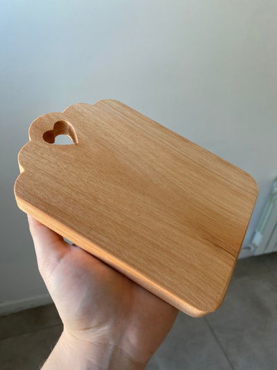 TABLA MADERA LOVE ISA