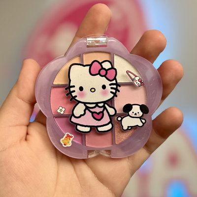 Paleta de Sombras HELLO KITTY 9 Tonos