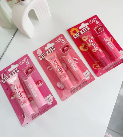 LIP KITS Bálsamo + Brillo 