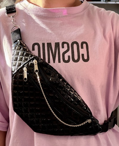 Riñonera Rombos con Cadena 