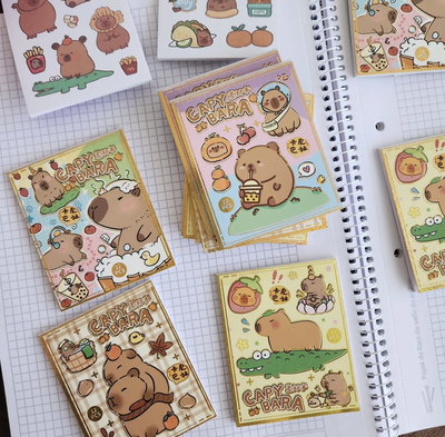 Libro de Stickers CAPIBARA