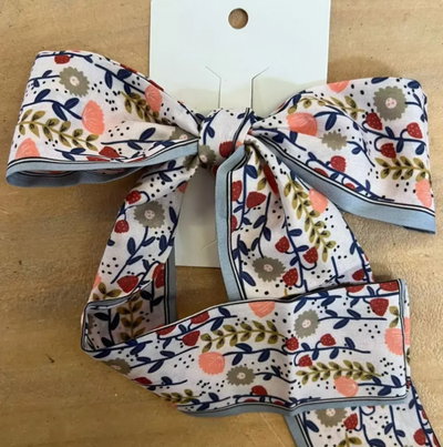 Lazo estampado 3 en 1 - VINCHA, MOÑO O CINTURÓN