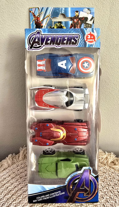 Autos avengers a fricción 