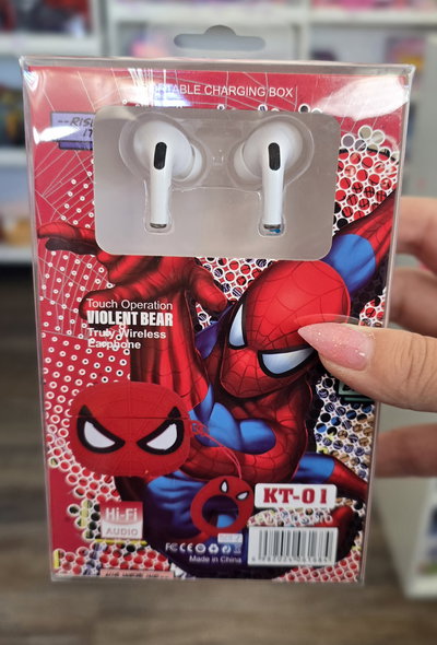Auriculares hombre araña SPIDERMAN