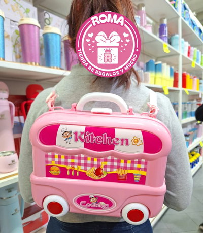 Mochila maletín con ruedas- 3 en 1 COCINA