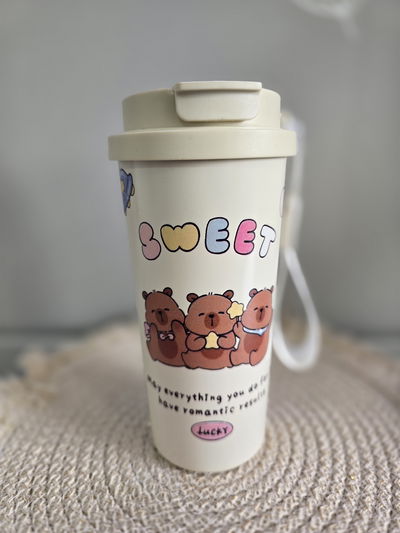 Vaso térmico  grande CAPIBARA doble pico 