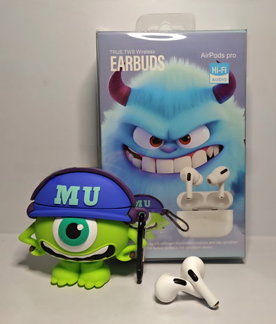 Auriculares Airpods  con Carcasa de silicona MIKE WAZOWKI