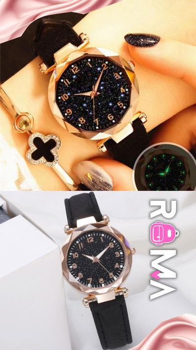 Reloj estelar malla cuero