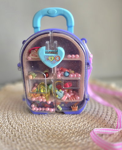 CARRY ON alhajero alcancia para hacer collares y pulseras