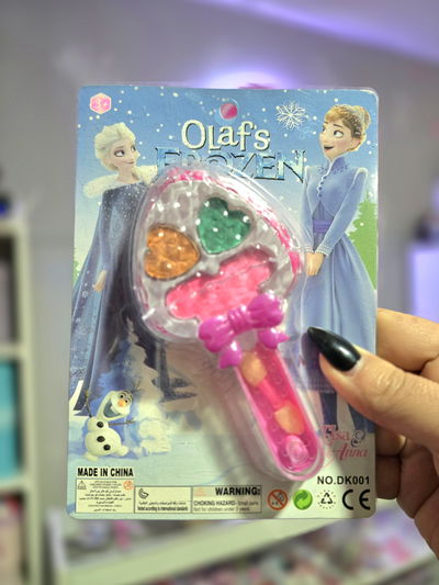 Corazón maquillaje 💄  FROZEN