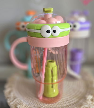 Vaso quencher ojitos, con difusor