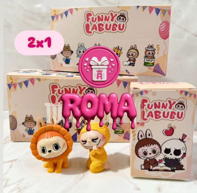 Caja LABUBU FUNNY / CON 2 PERSONAJES COLECCIONABLES POR CAJA