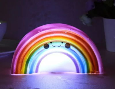 Lámpara arcoiris 