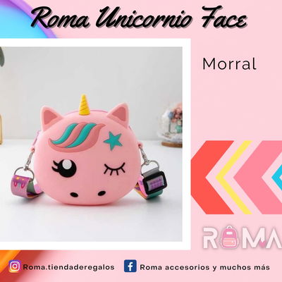 Morral  unicornio cara pop it
