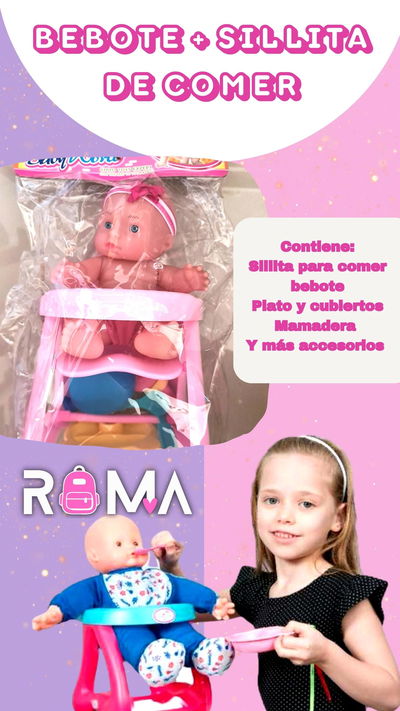Bebote+ accesorios + sillita 