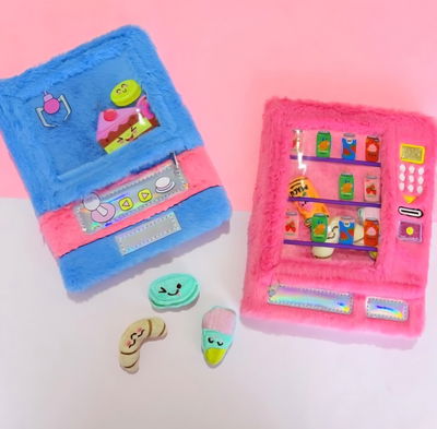 Cuaderno máquina de peluches 