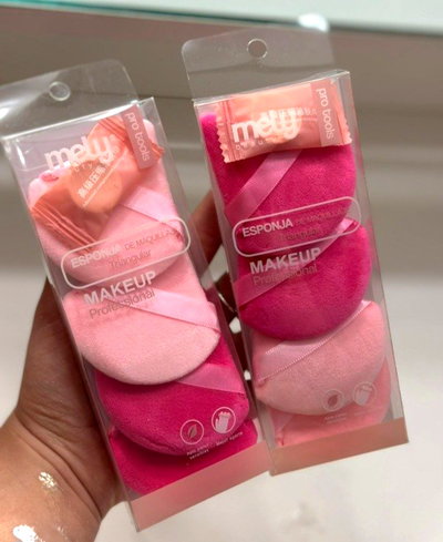 Set 4 esponjas + 2 mascarillas 