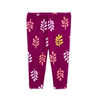 CARTERS - Calza leggings beba flores 3 meses nueva
