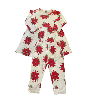 Hudson Baby - Dúo beba vestido + pantalón 9 meses nuevo 