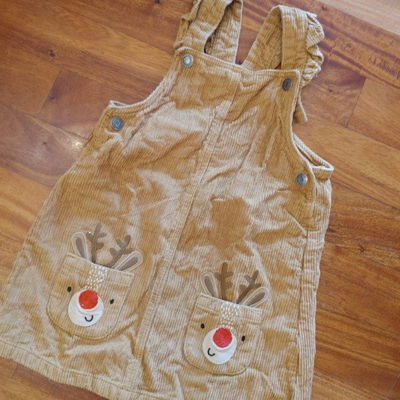 TU - Vestido corderoy renos 2-3