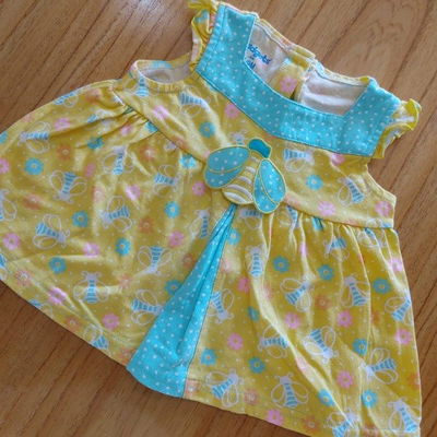 KIDGETS - Vestido beba 6-6-9 meses
