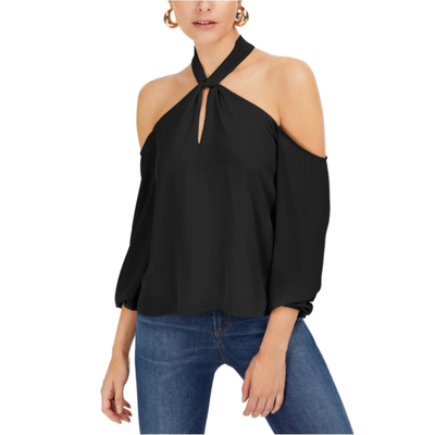 SHEIN - Blusa hombros descubiertos talle S
