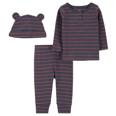 CARTERS - Conjunto trío de bebé0-3 meses nuevo