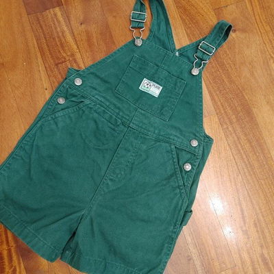 CHILDRENS PLACE - Jardinero enterito verde 3T