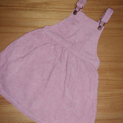 ZARA - Jardinero jumper rosa 4-5