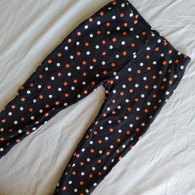 CARTERS - Leggings calza beba lunares 12-18 meses