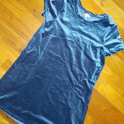 SPLENDID - Vestido plush terciopelo t.14