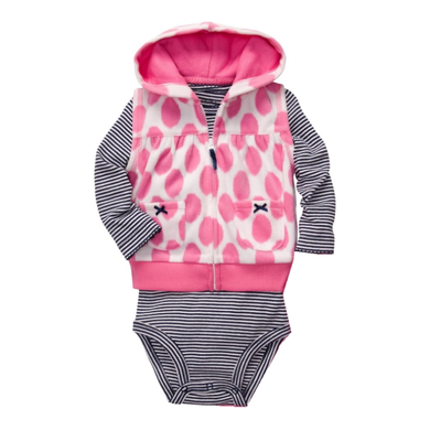 CARTERS - Chaleco beba lunares 12-18 meses nuevo