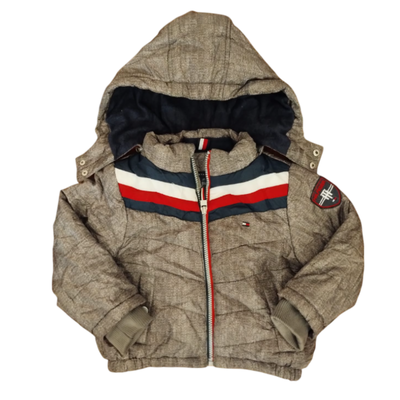 TOMMY HILFIGER - Campera abrigo 2T nueva con detalle