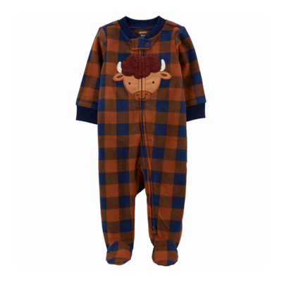 CARTERS - Enterito micropolar cuadrille 3 meses sin uso