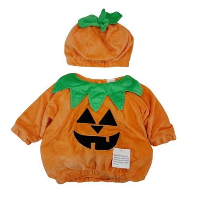 Disfraz bebé Halloween calabaza 6-12 meses nuevo